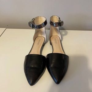 Women's Nine West Ankle Flats -Used